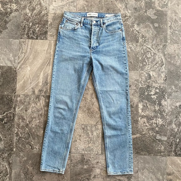 Denim Forum The Yoko High Rise Slim 28L Limited Edition Size 27 Sold Out NWOT - Picture 8 of 9